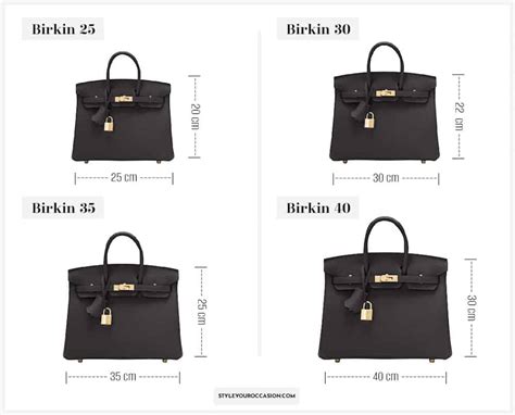 hermes bags sizes|Hermes handbag size chart.